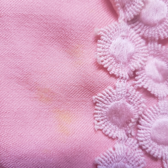 Vintage 1960s pink Sylvia Ann mod go-go dress M - Picture 9 of 9